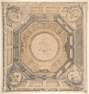 Trompe: Design for a Square Trompe L'Oeil Ceiling with