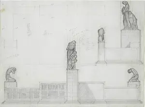 Plinths: Design for a War Memorial, by Eric Gill