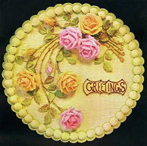 Icing: Designs for Cake Tops, Buttercream Rose Cake