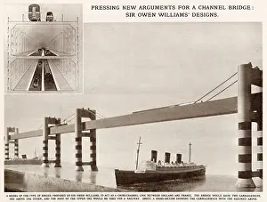 Carriageways: Designs for a Channel Bridge by Sir Owen Williams