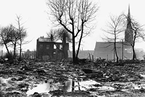 Wasteland: Desolation left after the clearing of Victorian terraces