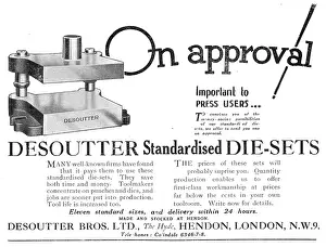 Desoutter: Desoutter Standardised Die-Sets 1930