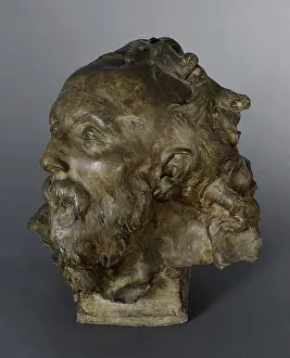 Despair: Desperate man with a big beard