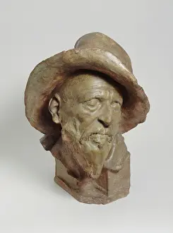 Despair: Desperate man with a big hat