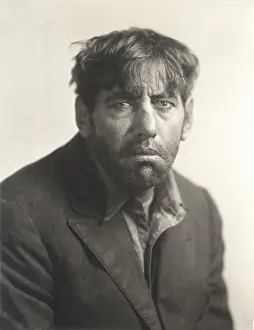 Stubble: Despondent man