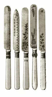 Acanthus: Five Dessert Knives