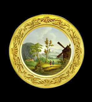 Photographics: Dessert plate depicting Rolica