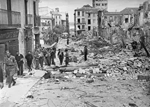 Embattled: Destroyed Alcazar in Toledo, 1936