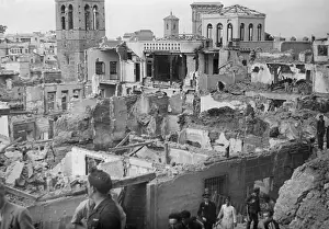 Alcazar: Destroyed Alcazar in Toledo, 1936