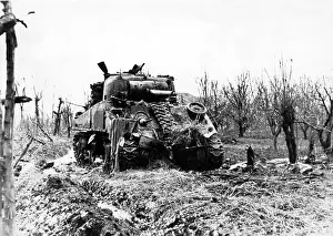 Bazooka: Destroyed American tanks on the Western Front, 1945