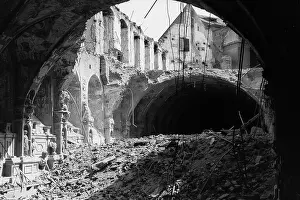 Antiquarium: Destroyed Antiquarium at Munich Residenz