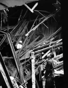 Buergerbraeukeller: The destroyed Buergerbraeukeller after Elser's assassina