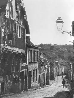 Caronne: Destroyed Caronne during the First World War, 1915