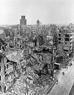 Rhine Westphalia: Destroyed Dortmund, 1945