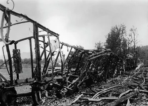 Weber: Destroyed French ammunition train, 1940