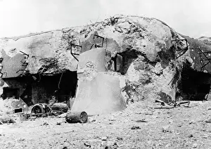 Ouvrage: Destroyed French fortification, 1940