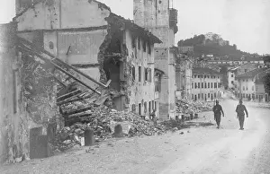 Goerz: Destroyed Goerz in WWI, 1918