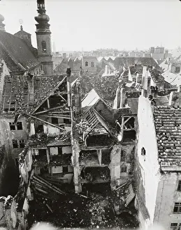 Destroyed Inner City on Vienna