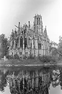 Watercourses: Destroyed Johanneskirche in Stuttgart