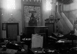 Montenegro: Destroyed mosque in Pljevlja, 1915