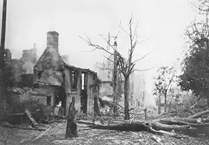 Affected: The destroyed St. Lo in Normandy, 1944