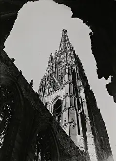 Steeples: Destroyed St. Stephen's Cathedral in Vienna