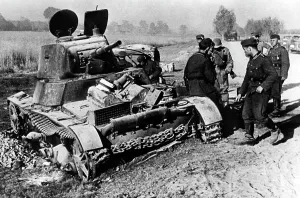 Downed: Destroyed tanks of the Red Army, 1941