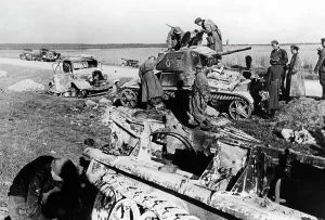 Losses: Destroyed tanks of the Red Army, 1941