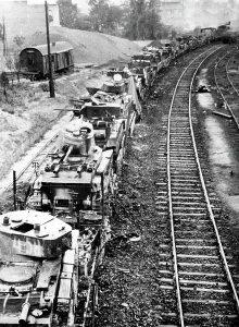 Losses: Destroyed tanks of the Red Army, 1941