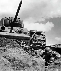 Downed: Destroyed tanks of the Red Army, 1942