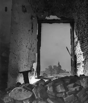 Alcazar: Destroyed Toledo during the Spanish Civil War, 1936