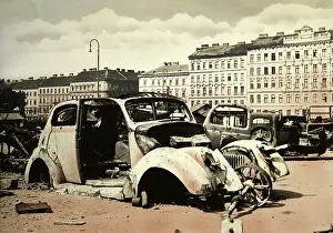 Wieden: Destroyed Vienna 1944-1946 - Bomb damage at