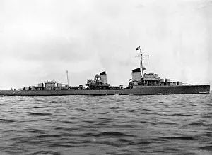 Maass: The destroyer Leberecht Maass, 1937