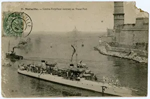 Contre: Destroyer at Marseille