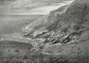 C1871: Destruction of Chicago by Fire, Oct. 1871