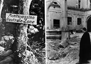 Neutral: Destruction of the monastery of Monte Cassino, 1944
