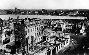 Szczytno: Destruction in Ortelsburg, 1915