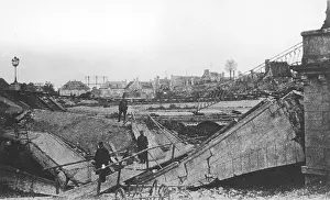 Soissons: Destruction of Soissons Bridge
