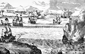 Maracaibo: Destruction of the Spanish fleet on Lake ?