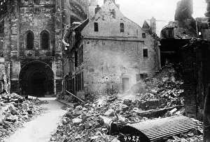 Quentin: Destruction in St. Quentin, 1917