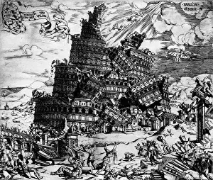 1547: Destruction of the tower of Babylon, 1547