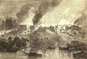 Narragansett: The destruction of the town with all of its