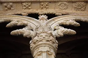 Castilho: Detail, Cloister, Jeronimos Monastery, Lisbon, Portugal