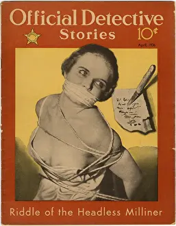 Milliner: DETECTIVE BOOK COVER