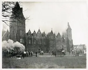 Ancilliary: Devastating fire at a British Public School for Boys