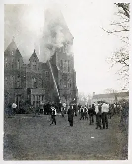 Ancilliary: Devastating fire at a British Public School for Boys