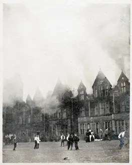 Ancilliary: Devastating fire at a British Public School for Boys