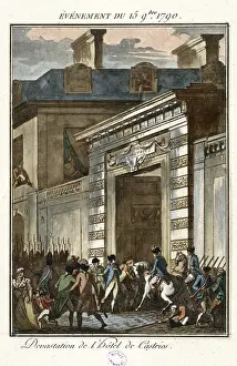 1790: Devastation of the Hotel de Castries