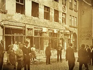 Dilapidation: Devastation of the Reichspostbuilding in
