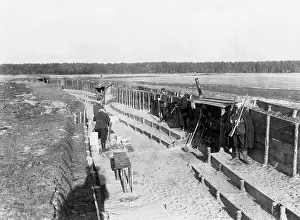 Landsturm: Developed German position on the Eastern Front, 1914